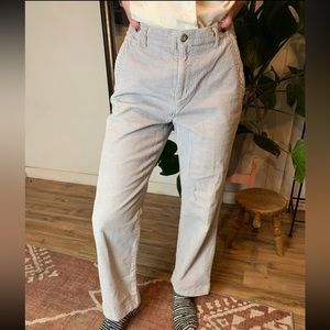 Cherokee corduroy work pants gen z work pants neutral capsule closet